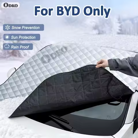 Car Front Windshield Sunshade Prevention Snow Shield Waterproof Cover For BYD Tang EV600 Han EV Yuan