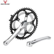 Bicycle Chainring Road Bicycle Aluminum Alloy Five-Claw Detachable Crank Shift Steel Chainring 52/39