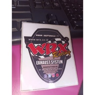 WRX Racing Exhaust System Stickers – Cool Motorcycle Accessories