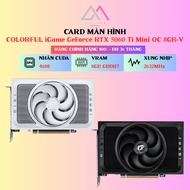 COLORFUL iGame GeForce RTX 5060 Ti Mini OC 8GB-V Video Card (White/Black) - Genuine product -