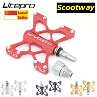 Litepro Quick Release Butterfly Pedal