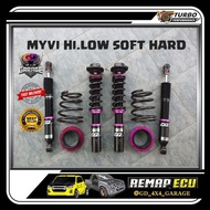 ADJUSTABLE D2 HI LOWER SOFT HARD PROTON PERODUA MYVI AXIA BEZZA WIRA WAJA PERSONA GEN2 PERDANA