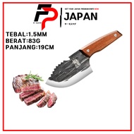 PREMIUM Quality 🔪PISAU JEPUN MINI Kitchen knife Meat Knife Bone Knife Pisau lapah daging Pisau lapah