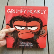 Grumpy Monkey by Suzanne Lang (Board Book)