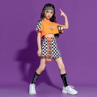 Kids' Hip-Hop Cheer Dance Outfit - Trendy for Schools & Kindergartens