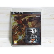 *PS3 原版遊戲 真 三國無雙7 Dynasty Warriors7 中文版 光碟無刮 有盒書~