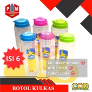 [6 in 1 Economy Package] Refrigerator Drinking Water Bottle /CoolPot Atlantis/ 1200ml Refrigerator W