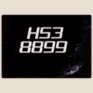 MOTOR NUMBER PLATE HS3