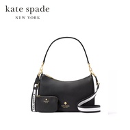 Kate Spade New York กระเป๋าสะพายไหล่รุ่น Emma Shoulder Bag KK068 001 สีดำ