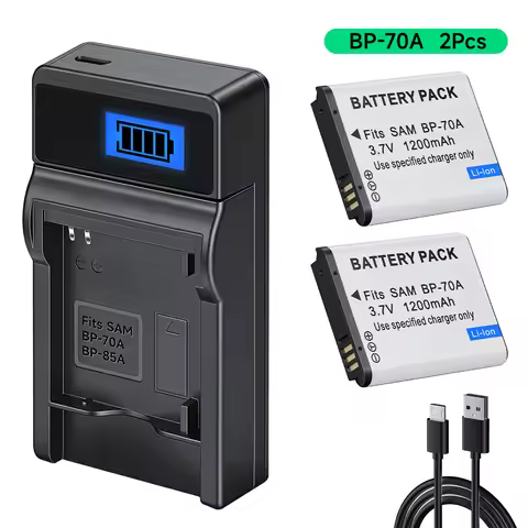 BP-70A EA-BP70A IA-BP70A BP70A IABP70A Battery for SAMSUNG AQ100, DV150F, ES65, ES67, ES70, ES71, ES