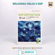 Paket Buku Sekolah Kelas 9 SMP MTs Kurikulum Merdeka Erlangga – IPA IPS MTK PAI PPKN English