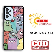 Case Samsung A13 Motif Doodlemonster Mentari Casing Hp Motif Case Hard