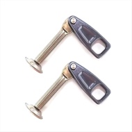 2 Sets Boat Transom Clamp Assy 663-43118-01-8D for YAMAHA 40HP E40G Outboard Motor 6F5-43116-00 6F5-