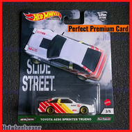 Hot Wheels Toyota AE86 Sprinter Trueno Premium Car Slide Street Toyota AE86 Sprinter Trueno Premium 