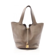 【二手】愛馬仕 HERMES 手提包 Picotin Lock MM Etoupe Etoupe 其他 Picotin Lock MM Etoupe 女士二手 B