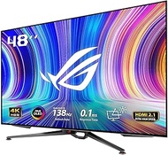 ASUS ROG Swift OLED PG48UQ gaming monitor – 47.5" 4K, OLED, 138Hz (OC), 0.1 ms (GTG), G-SYNC® compat