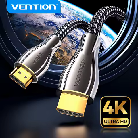 Vention 4K HDMI-Compatible Cable HDMI 2.0 Cabo for PS5 4 Xiaomi Mi Box TV Splitter Switch Audio Cabl