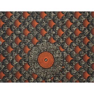 African Double-Sided Printed Polyester Batik Fabric - 6 Yards & 3 Yards