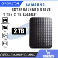 Samsung external harddisk 2tb ฮาร์ดดิสพกพา hdd 1tb usb3.0 2.5" ฮาร์ดดิสก์  เอทานอล ฮาร์ดิส การประกัน