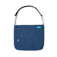 ABOVE AND OVER - PLAID SLING BAG