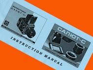 SALUT-S 相機和配件中片幅 6x6 膠卷英文手冊新手冊