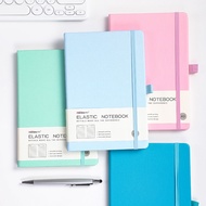 สมุดโน้ตพกพา A5 ปกแข็ง 80 แกรม 100 หน้า ดีไซน์สีพาสเทล