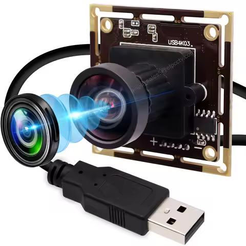 ELP 4K CMOS IMX415 USB Camera Module High resolution 3840x2160 MJPEG 30fps Mini USB Video Webcam for