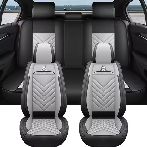 3D PU Leather Universal Car Seat Cover For Chevrolet Spark Hongqi hs5 Nissan Kicks Auto Accessories 