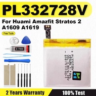 PL332728V PL322728H New High Quality Battery For Huami Amazfit Stratos 2 A1609 A1619 Smart Watch Bat