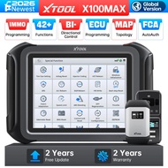 XTOOL X100 MAX Key Programmer Wireless Bidirectional OBD2 Scanner with Topology Mapping 42 Reset FCA
