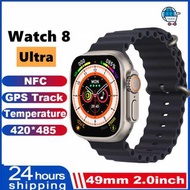 NEW for Apple Smart Watch Ultra Series 8 NFC 49MM Smartwatch Men Women Bluetooth Call Waterproof Wirel