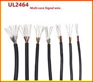 2 3 4 5 6 7 8 9 10 Core 28AWG ปริมาณเคลื่อนที่สายสายไฟ LED สำหรับ UL246ฉนวนไฟฟ้าปลอกพีวีซีเส้นลวดอ่อ