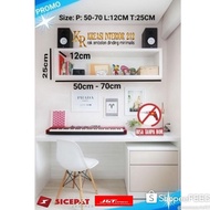 CUBE WALL SHELF/FLOATING CUBE SHELF SIZE 60X12X25 BEST SELLER...,,,,,