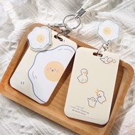 Taiwan Shipping Easycard Mrt Card ins Cartoon Cute Student Campus Holder Bus Food Access Control Bra