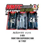 G REN FRONT FORK SUSPENSION W/ TPOST 31mm AEROX155 V1/V2