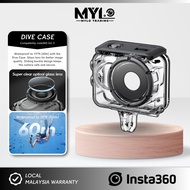 (READY STOCK) - Insta360 GO 3 & Insta360 GO3 Dive Case Waterproof to 60 Meters - 197ft