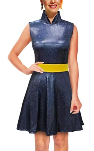 Adult Ember Wade Costume Elements Fire Water Dress Up Costume Dress T-Shirt