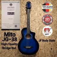 Mito MG-38 / JG-38 / PF-38 / D-38 Acoustic Guitar Folk Guitar [Sound From Germany] # Akustik Gitar K