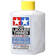 TAMIYA Lacquer Paint Thinner 10 - 250 ml (Paint Remover, Cleaner, Painting Dilute)
