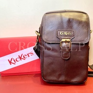 Kickers Sling Bag Chest Bag Leather Male Female 78418