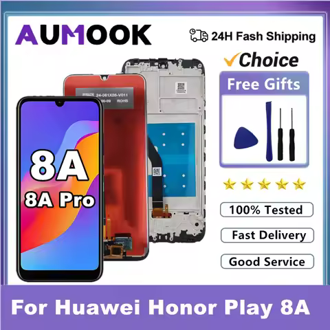 NEW Tested For Huawei Honor 8A LCD Play 8A JAT-L09 L29 AL00 TL00 Display Touch Screen Digitizer For 
