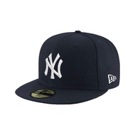 NEW ERA 59FIFTY 5950 MLB Player Cap Yankees NY Navy Blue Away Large Size Full Cap Baseball Cap [TCC]