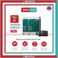 Synology DiskStation DS925+ DS923+ NAS 0TB~80TB 4-Bays Nas Enclosure & Kits