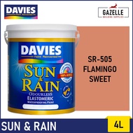 Davies Sun & Rain Acrylic Elastomeric Paint - Oranges 4L