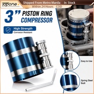 Auto Engine Piston Ring Compressor Installation Tool 3 Inch Adjustable Range 53 To 175mm