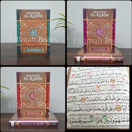 Quran Alkarim A5 Al Quran Tajwid Translation And Latin ART J4M3