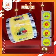 SMALL CUP PRESSING ROLL - NEW CNY MODEL IN 2026, for PP cups from 360ml to 700ml, cup mouth 90mm-95m