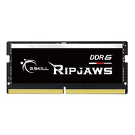 32GB (32GBx1) DDR5 4800MHz SO-DIMM RAM (หน่วยความจำ) G.SKILL RIPJAWS (F5-4800S3838A32GX1-RS) // แรมสำหรับโน้ตบุ๊ค