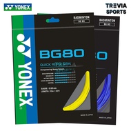 YONEX BG80 Badminton Strings Original