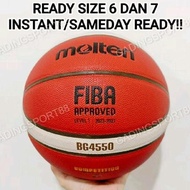 Molten BG4500 BG4550 Original Basketball - Molten B7G4550 B6G4550 size 7 size 6 ORIGINAL THAILAND FR